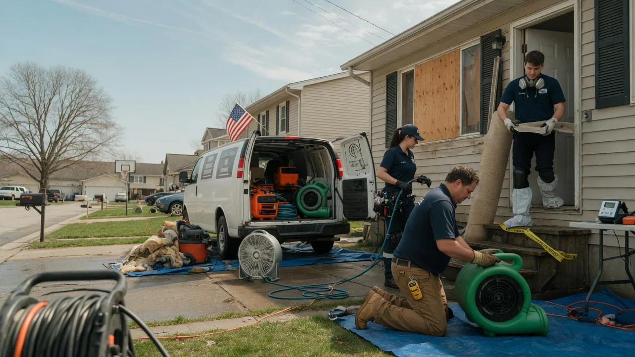 Water Damage Restoration in Belfry, KY near me